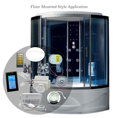 China Multi equipamento funcional do banho de vapor com o grandes tela táctil do LCD/orador do rádio fornecedor