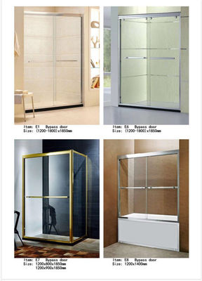 China 2 cercos da porta do chuveiro da porta do desvio/caminhada em cercos do chuveiro personalizaram o tamanho fornecedor