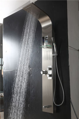 China Painel de alta pressão do chuveiro da montagem da parede do interruptor do misturador com controle de temperatura fornecedor