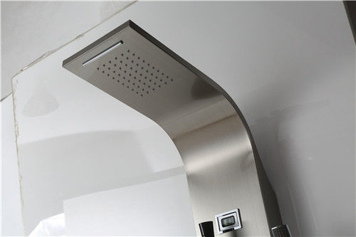 China Fácil instale o painel do chuveiro da massagem, painel termostático do chuveiro da indicação digital fornecedor