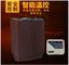 Cor personalizada do equipamento da sauna do vapor calefator fixado na parede com furo do dissipador de calor fornecedor