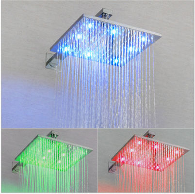 Fácil instale o desgaste do torneira de parede do chuveiro/resistente à corrosão com luz colorida do diodo emissor de luz fornecedor